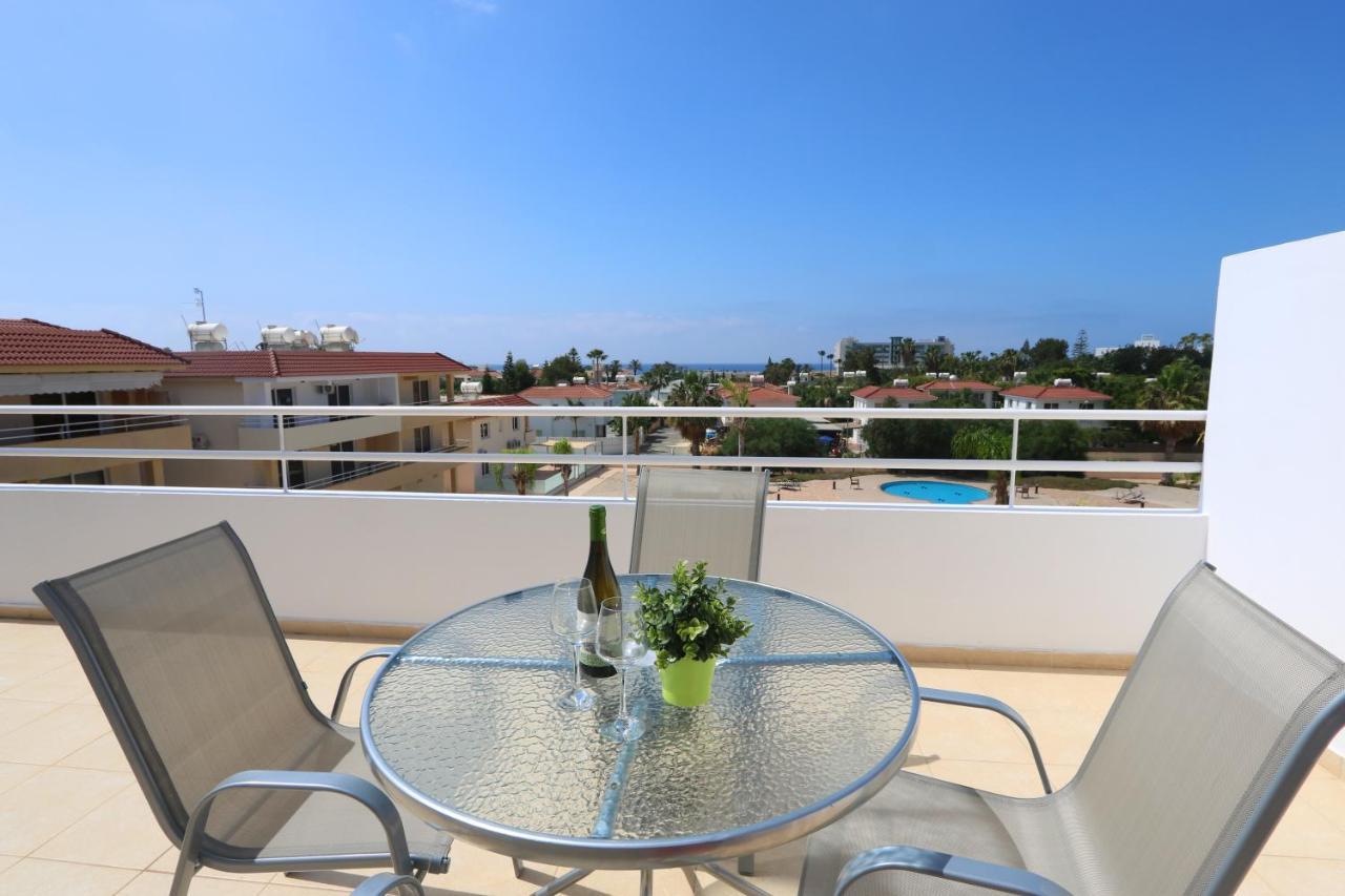 Nissi 3 Amazing Sea View Apartment Ayia Napa Exterior photo